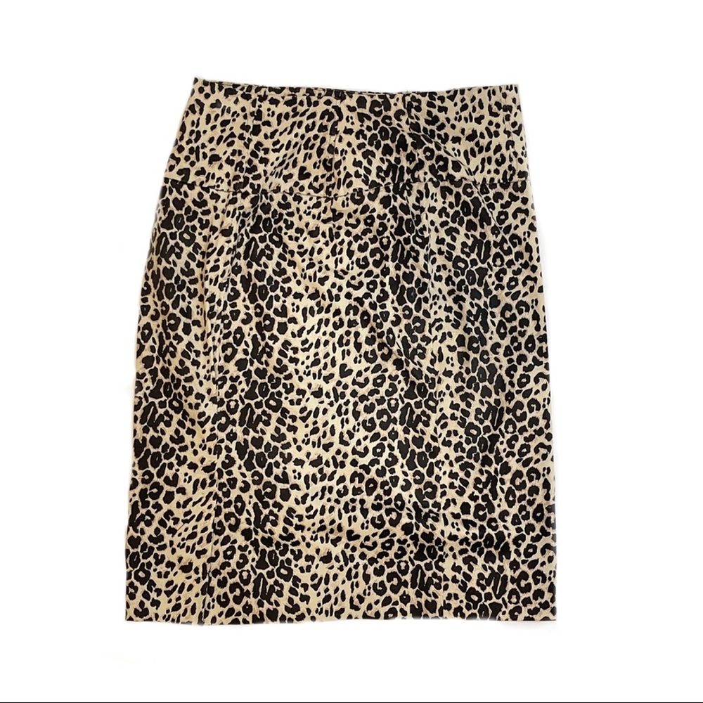 Women’s Leopard Print Pencil Skirt
